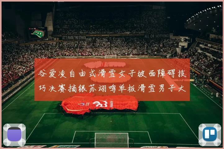 谷爱凌自由式滑雪女子坡面障碍技巧决赛摘银苏翊鸣单板滑雪男子大跳台冲金