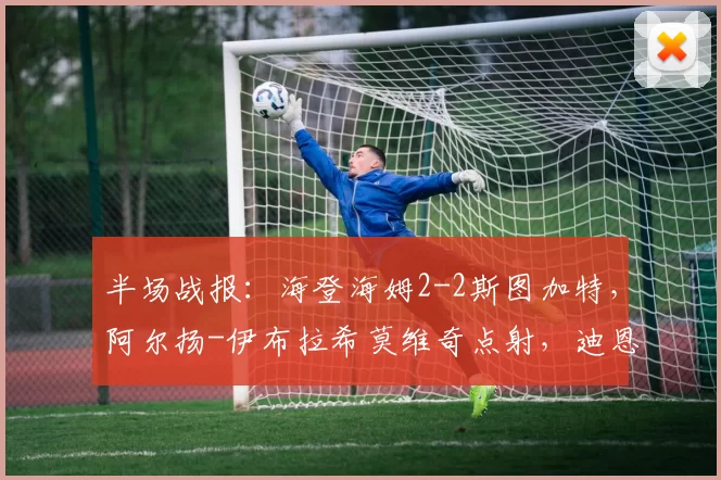 半场战报：海登海姆2-2斯图加特，阿尔扬-伊布拉希莫维奇点射，迪恩克吉，米特尔施泰特点射，菲里希建功