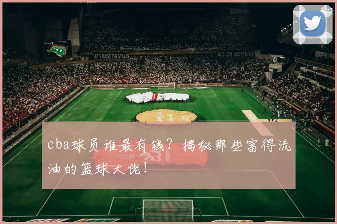 cba球员谁最有钱？揭秘那些富得流油的篮球大佬！